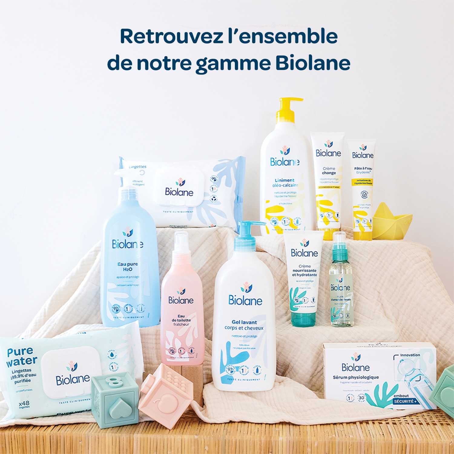Biolane Eau pure H2O 750 ml