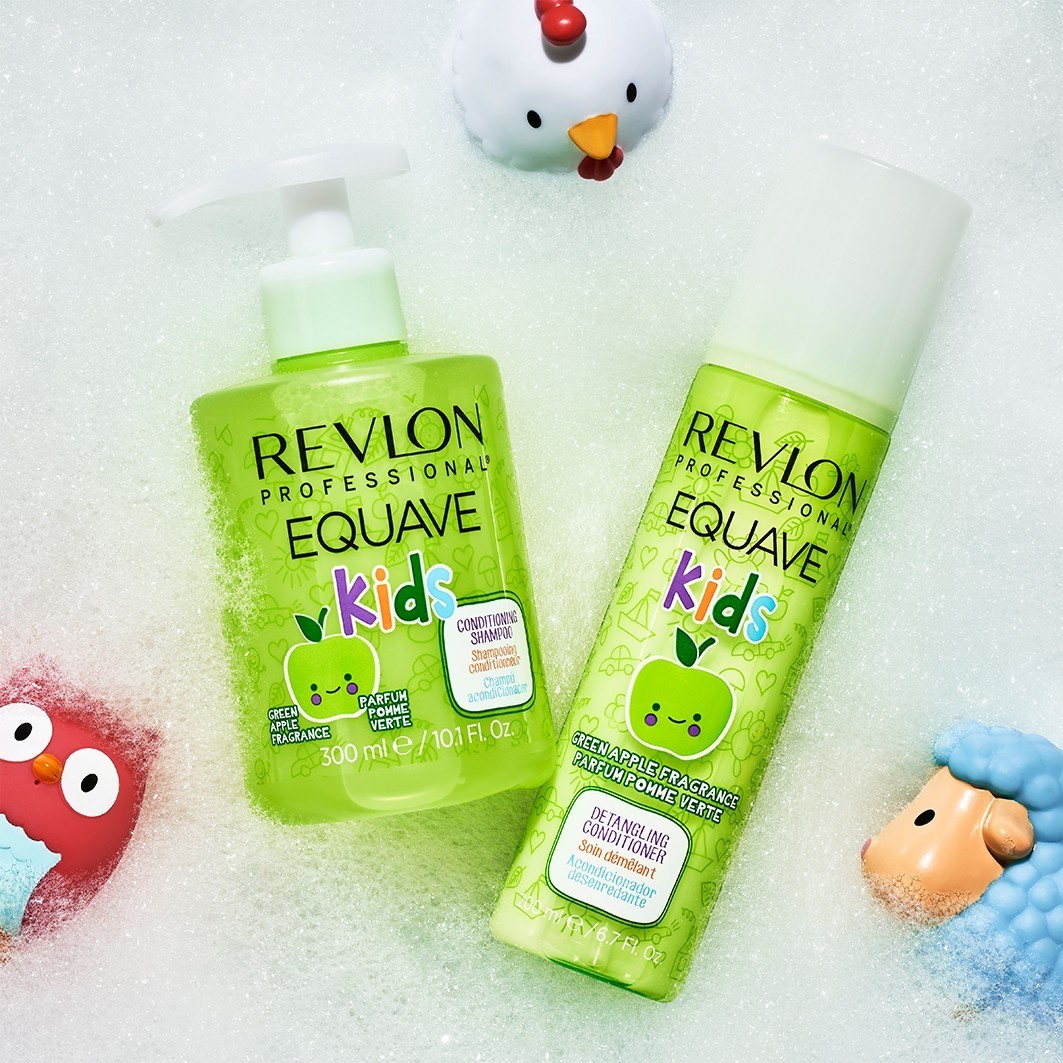 Revlon Professional Equave Apple Kids 2in1 šampūnas vaikams, 300 ml