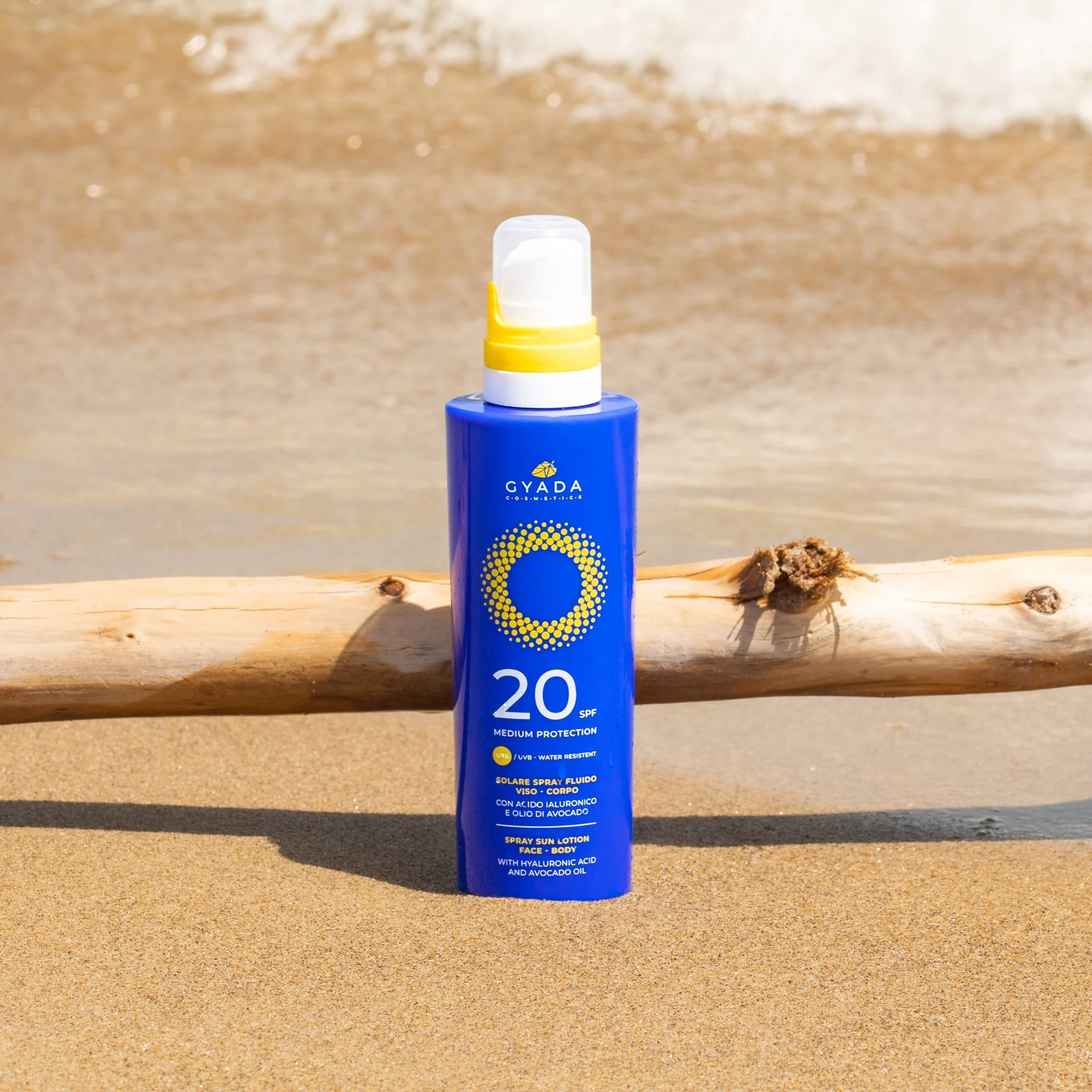 Solari Solare Spray Viso Corpo SPF20 - Latte solare corpo media prot., Spray solare corpo media prot., Solare viso media prot.
