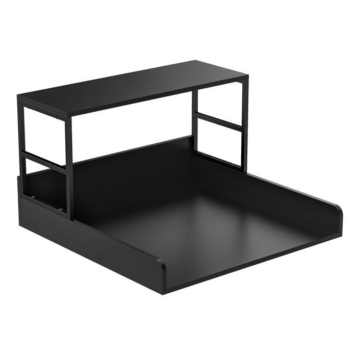 Washing Machine and Dryer Countertop with Shelf, 68.5 × 68.5 × 42 cm, with Non-Slip Feet and Protective Edges
