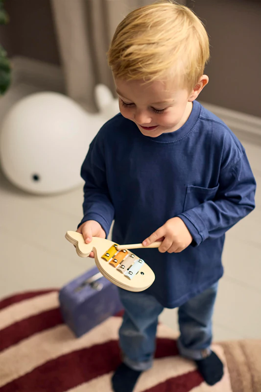 FILIBABBA Speelset Mijn Eerste Houten Speelgoedinstrumenten muzikaal speelgoed voor kinderen