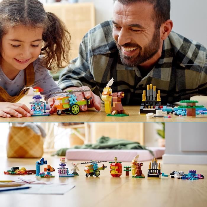 LEGO® Classic 11019 Peças e Recursos, Brinquedos de Construção para Crianças