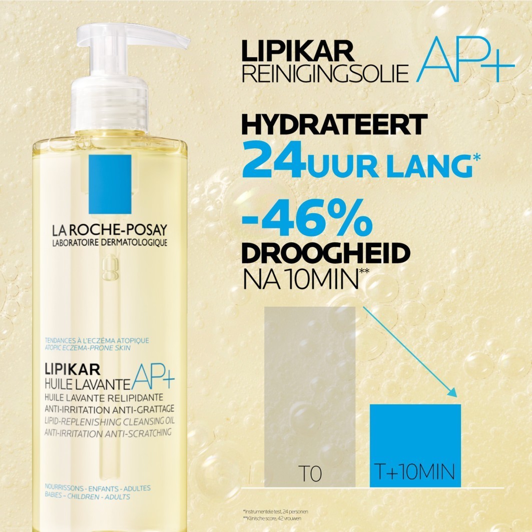 La Roche-Posay Lipikar Cleansing Oil AP+ sprchový olej - 400 ml