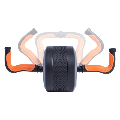 Accesoriu fitness 2 în 1 Roată abdominală / Gantere Pure2 Improve