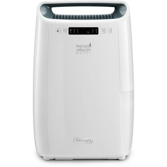 Deshumidificador DELONGHI - DEXD216RF - Función de lavado - Caudal de aire 125 m³/h - Capacidad 2,1 L