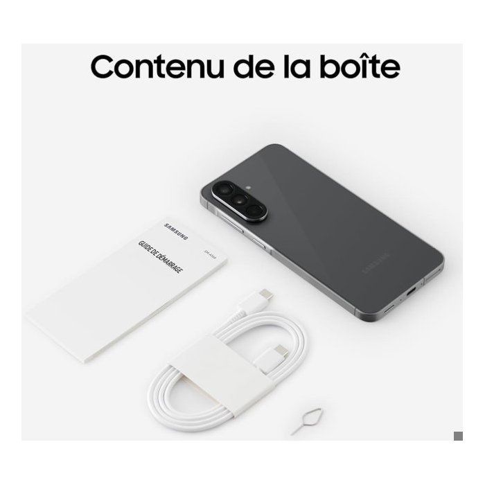 SAMSUNG Galaxy A56 5G Smartphone 8 + 128Go Graphite - Version Moyen-Orient