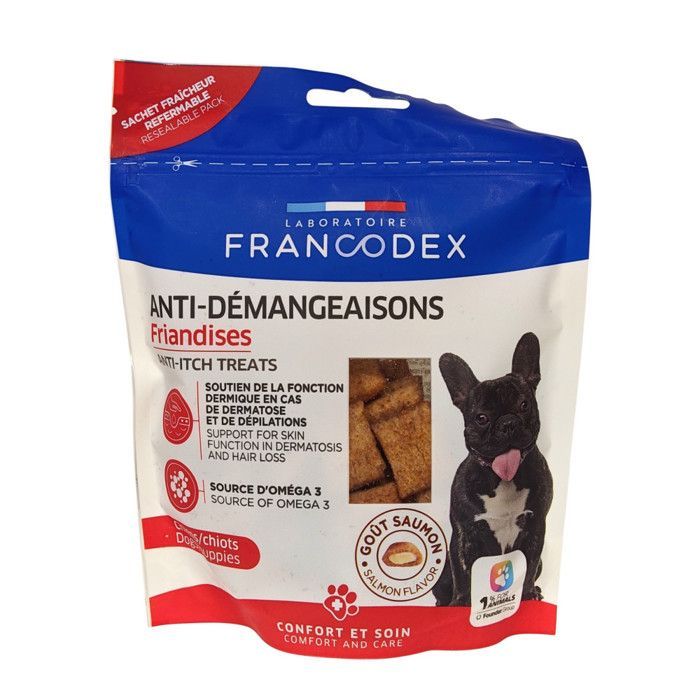 Tratamiento antiprurito de 75 g para perros y cachorros. - Francodex