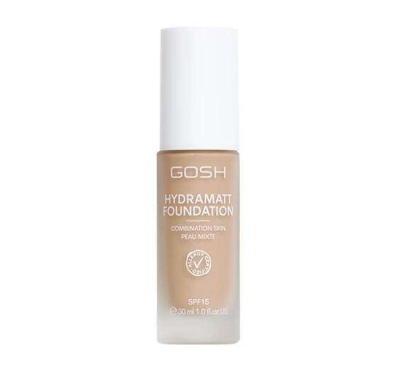Gosh Hydramatt nawilżająco-matujący podkład do twarzy SPF15 006 N Medium Light 30 ml