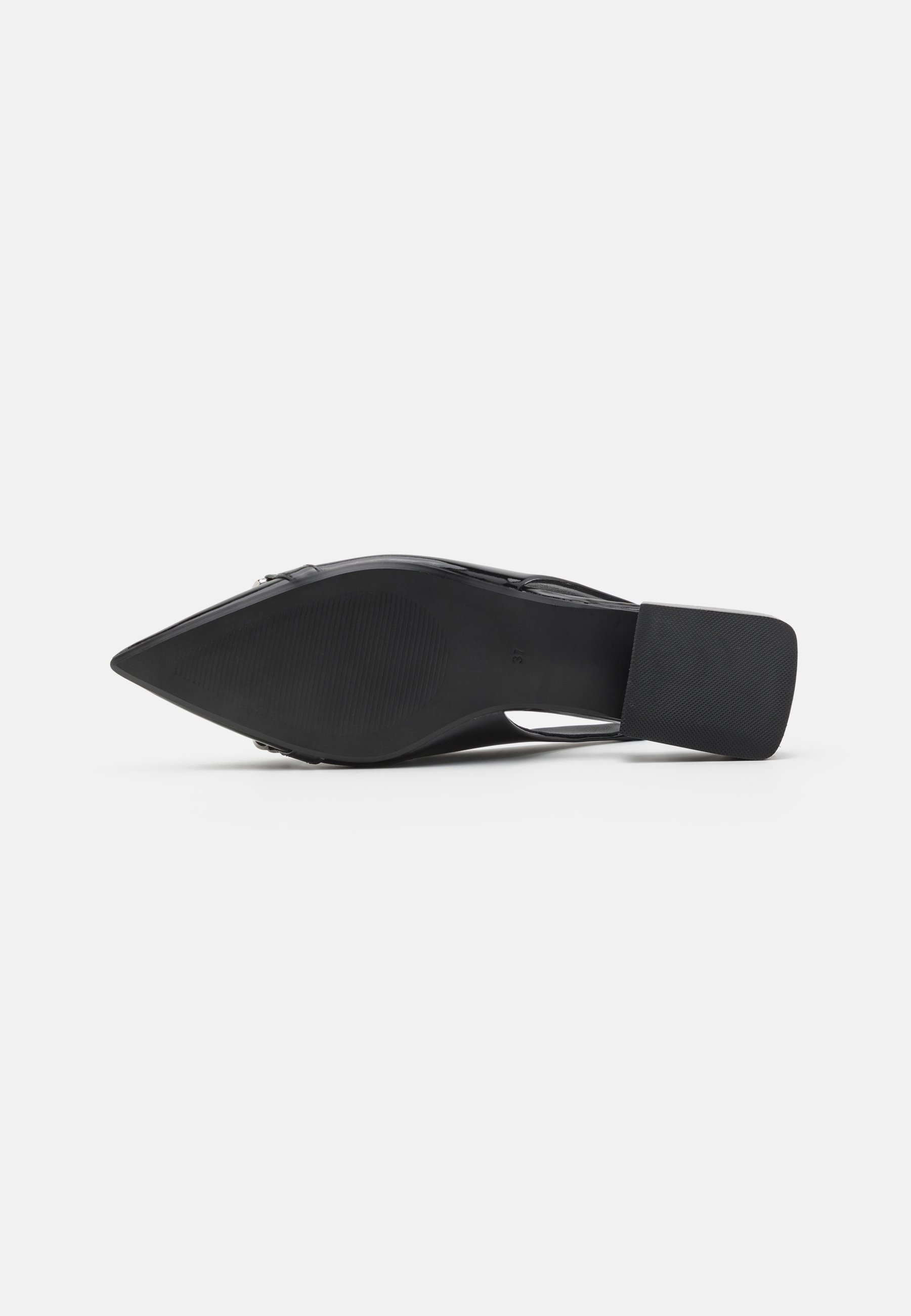 Zign LEATHER - Ballerine con cinturino posteriore - nere