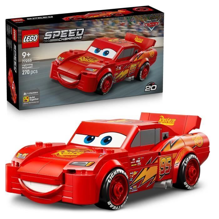 LEGO Speed Champions 77255 Flash McQueen - Jouet Voiture Rouge - Garçon ou Fille dès 9 ans