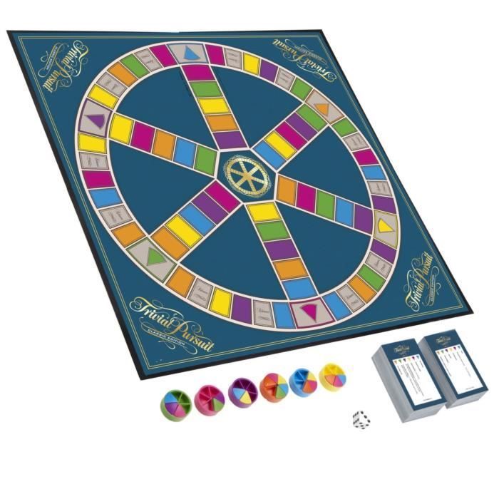 Trivial Pursuit Classic, Strategy Board Game, French Version