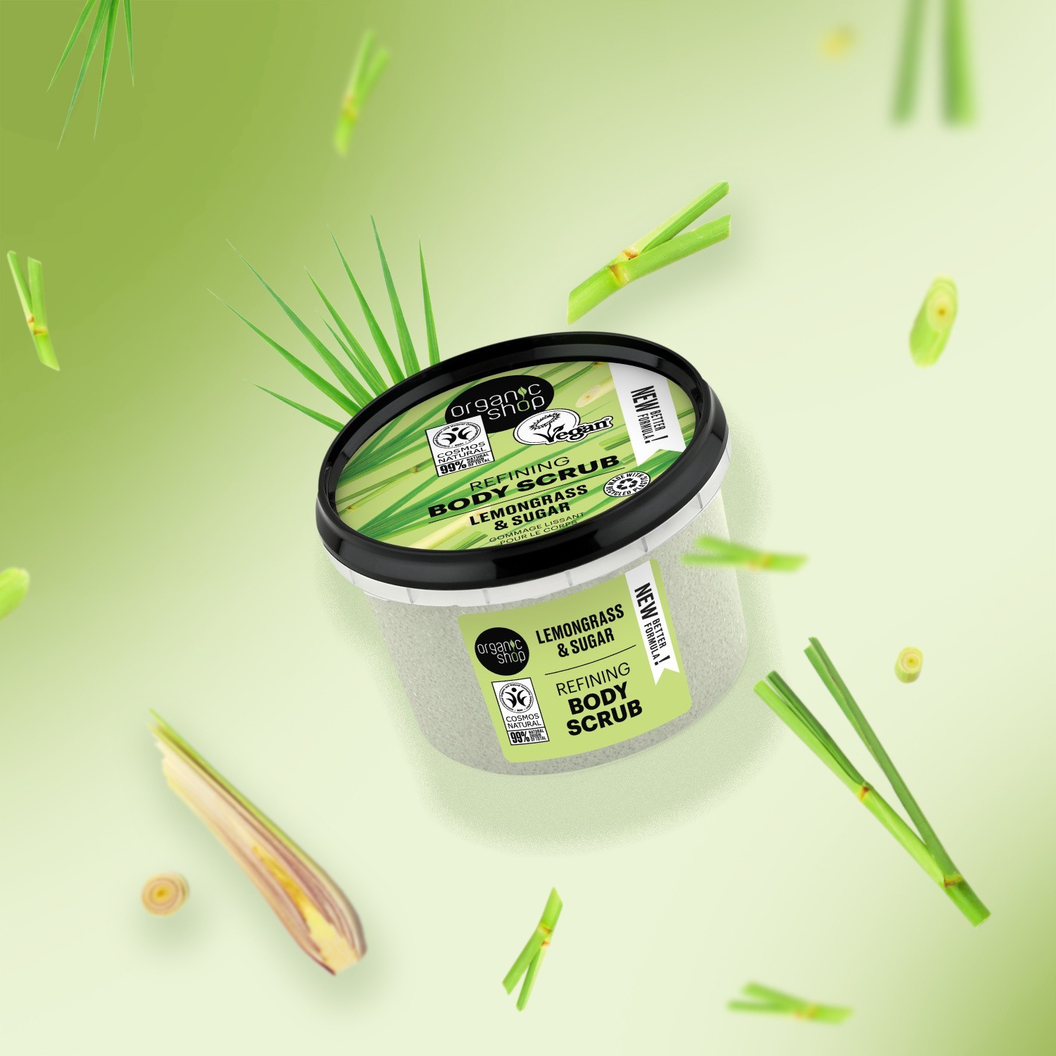 Organic Shop Gommage Corps Raffermissant Citronelle