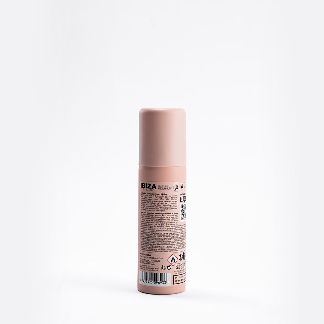 Insta Filter 3-Sec Medium Nude Makeup Foundation