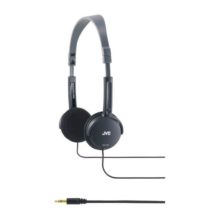 Auriculares - JVC - HA-L50-BE - Ligeros - Plegables - Conector de 3,5 mm