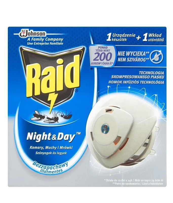 Raid Urządzenie Elektryczne Night And Day