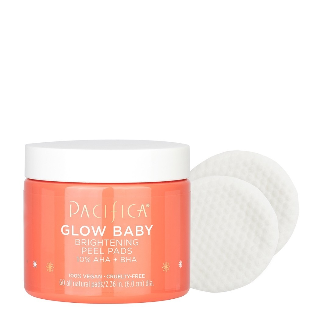 Pacifica Gesichtspeeling Glow Baby Aufhellende jastučići za piling - 159 g