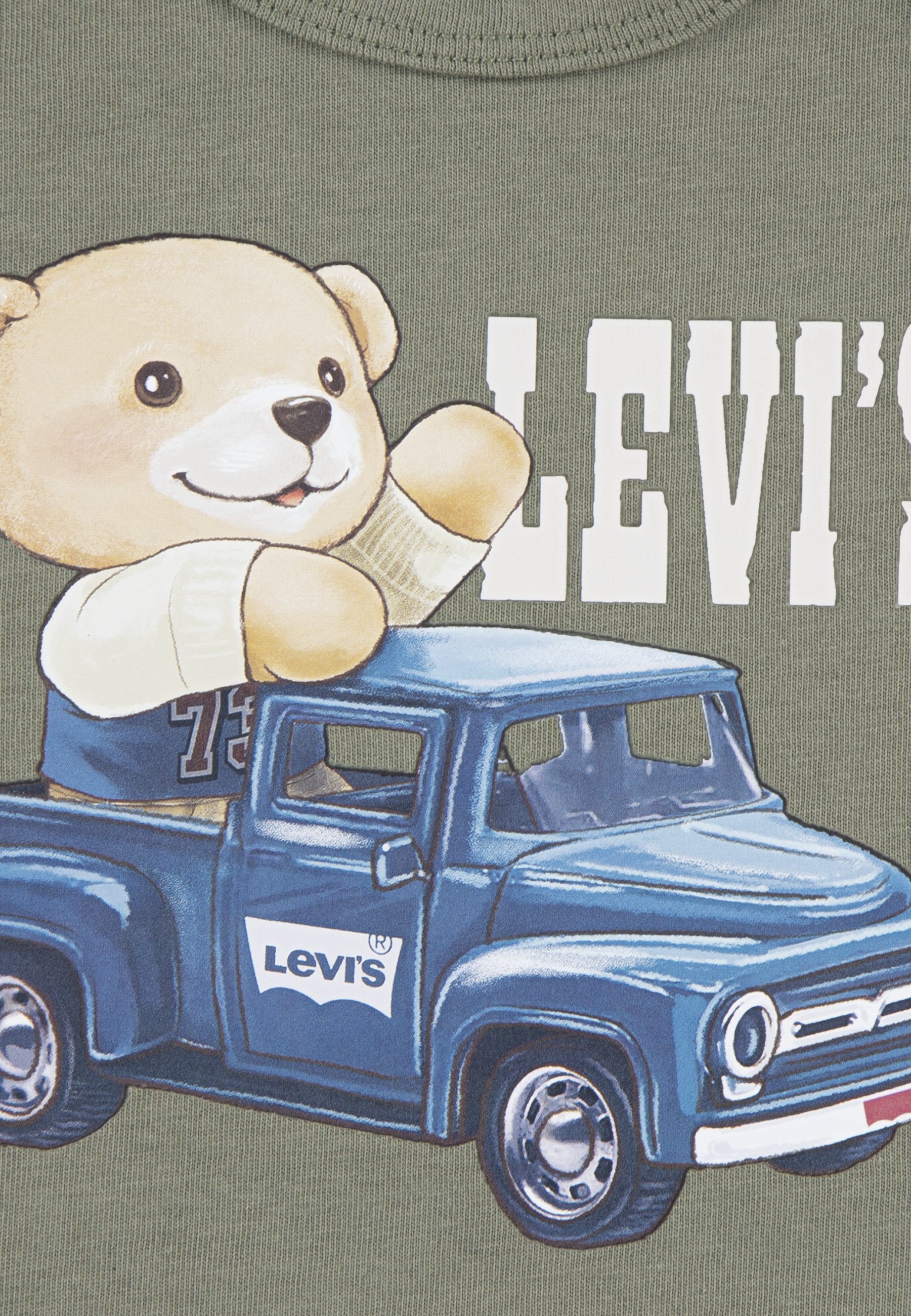 Levi's® TRUCKER BODY AND JOGGER SET UNISEX - Body - sötét lichen green