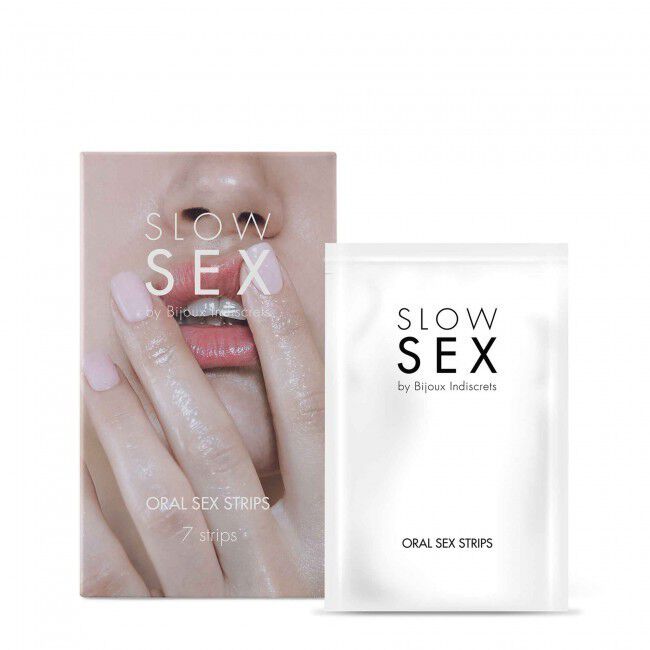 Bijoux Indiscrets Långsam Sex Oralsexremsor (7 remsor)