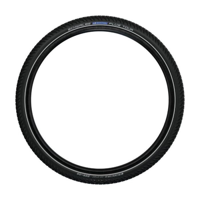 Pneu VTC - Schwalbe - Marathon Plus Tour - Renfort Smartguard - Flanc Reflex - Homologué E50