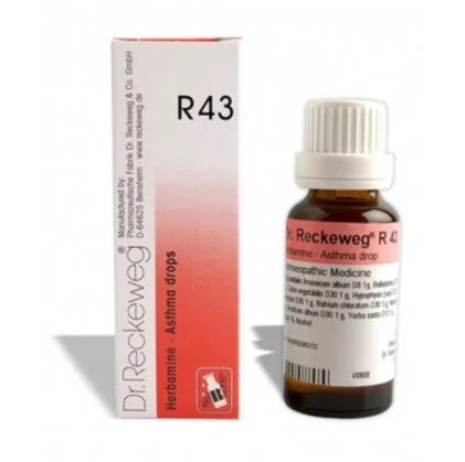 Homeopathische orale druppels Dr. Reckeweg R43 22 ml