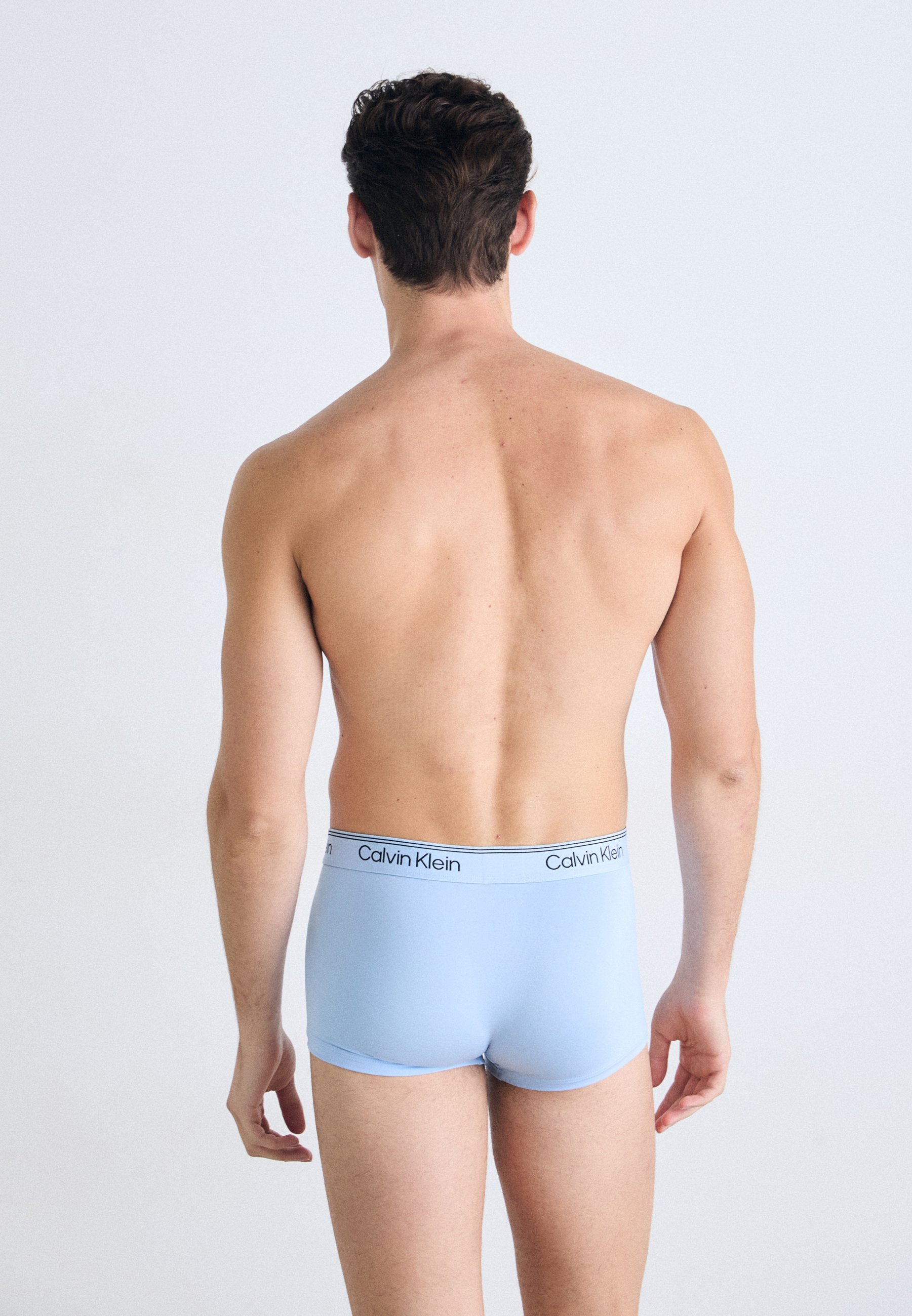 Calvin Klein Underwear LOW RISE TRUNK 3-PACK - Boxershorts - shoreline/royalty/blue bell