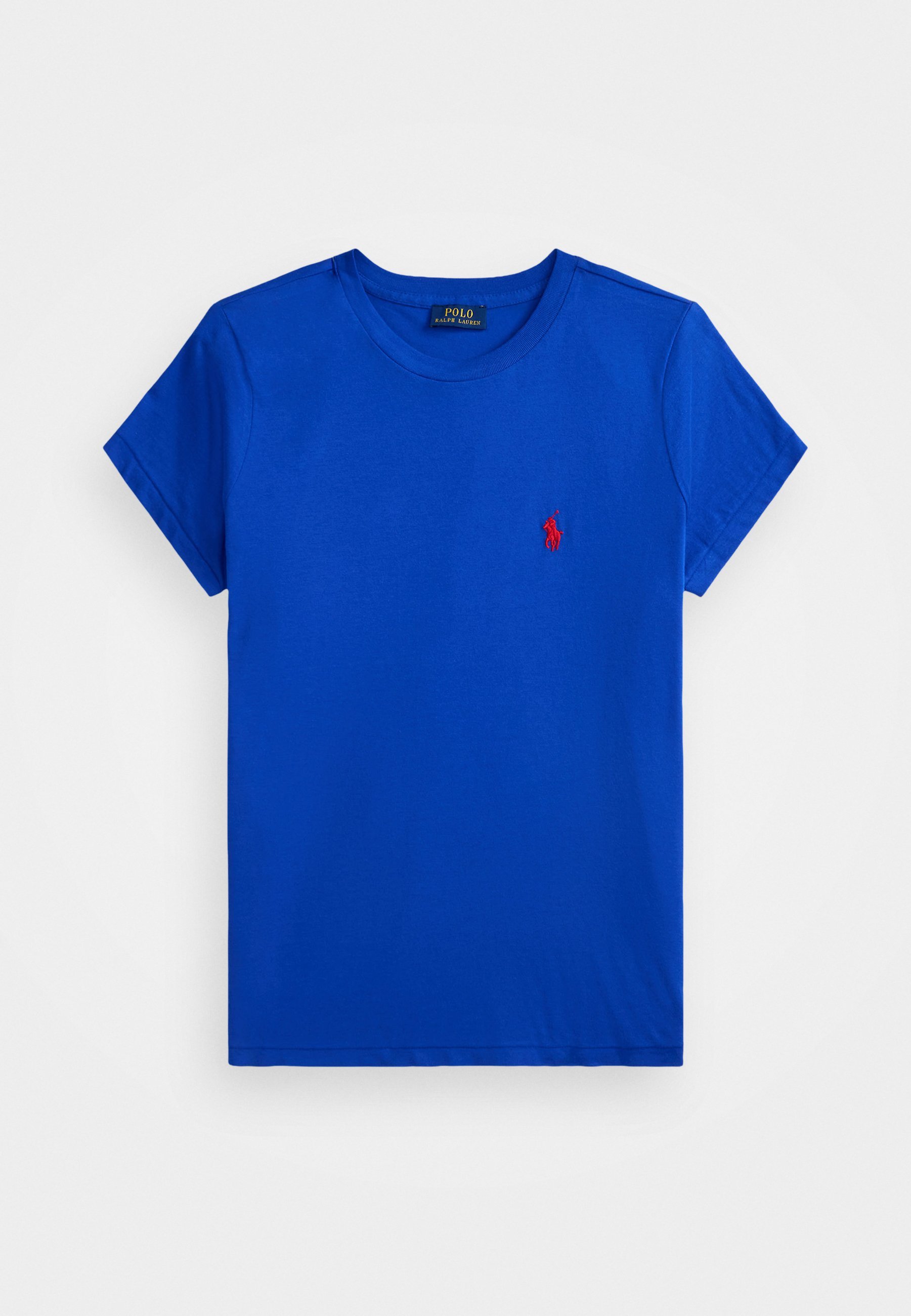 Polo Ralph Lauren katoenen jersey T-shirt met ronde hals - Basic T-shirt - Pacific Royal