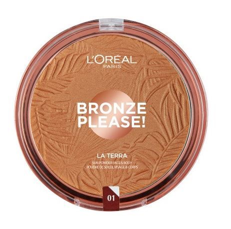 Bronzujúci púder Glam Bronze La Terra Líčenie na tvár a pleť