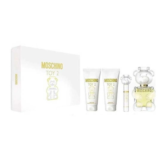 Moschino Toy 2 woda perfumowana spray 100 ml   10 ml   balsam do ciała 100 ml   żel pod prysznic 100 ml