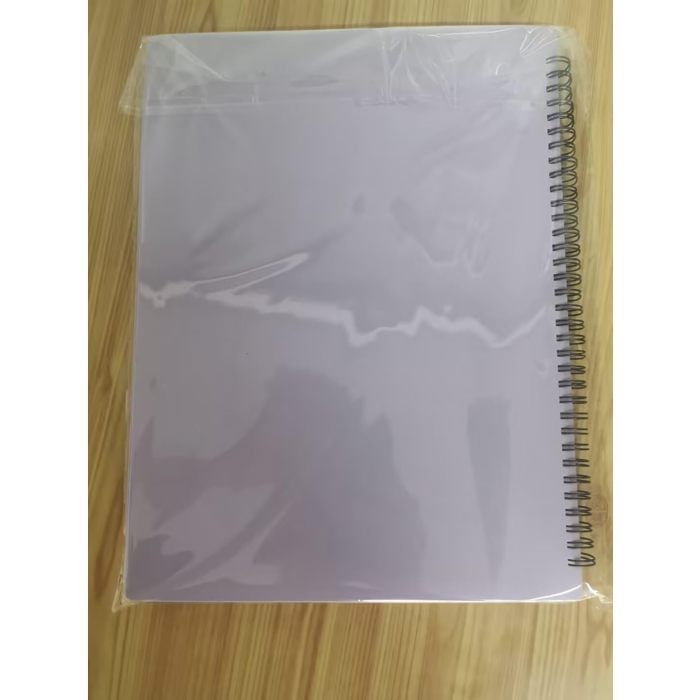 A4 Music Sheet Binder - 60 Spiral-Bound Pages, Purple - Allows Direct Annotation