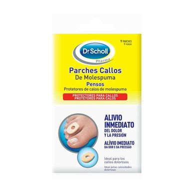 Scholl Callus Patches pehmeät vaahtomuoviset kovettumasuojat 9 kpl 9 kpl
