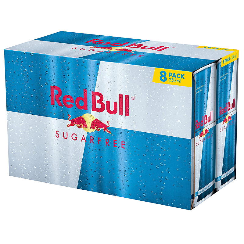 Red Bull Red Bull 8-pack sockerfri