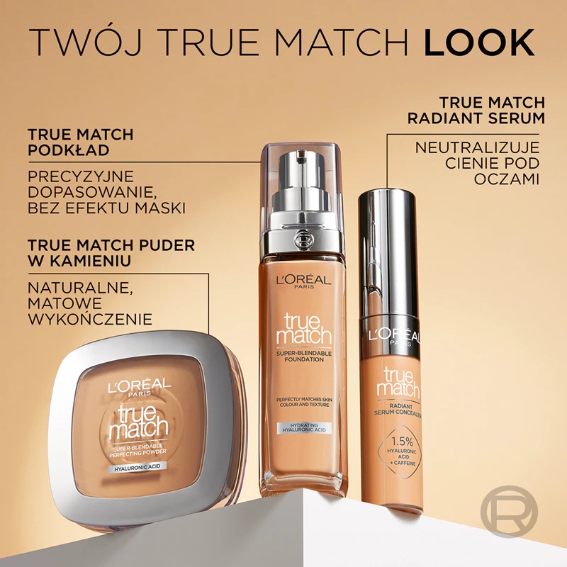 „L'Oréal Paris True Match“ kompaktinė pudra