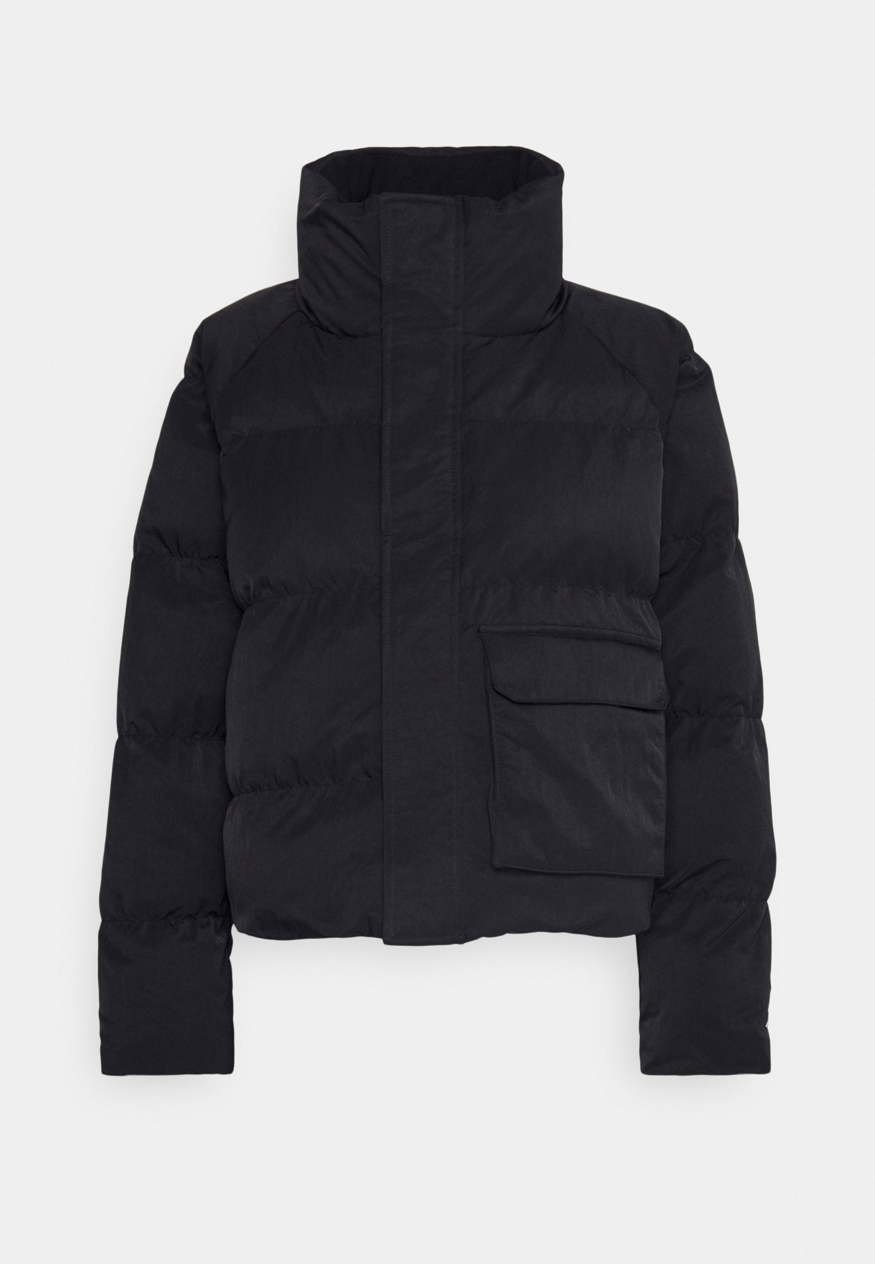 Jordan WJ FLIGHT PUFF CORE JKT - Giacca invernale - nero/bianco