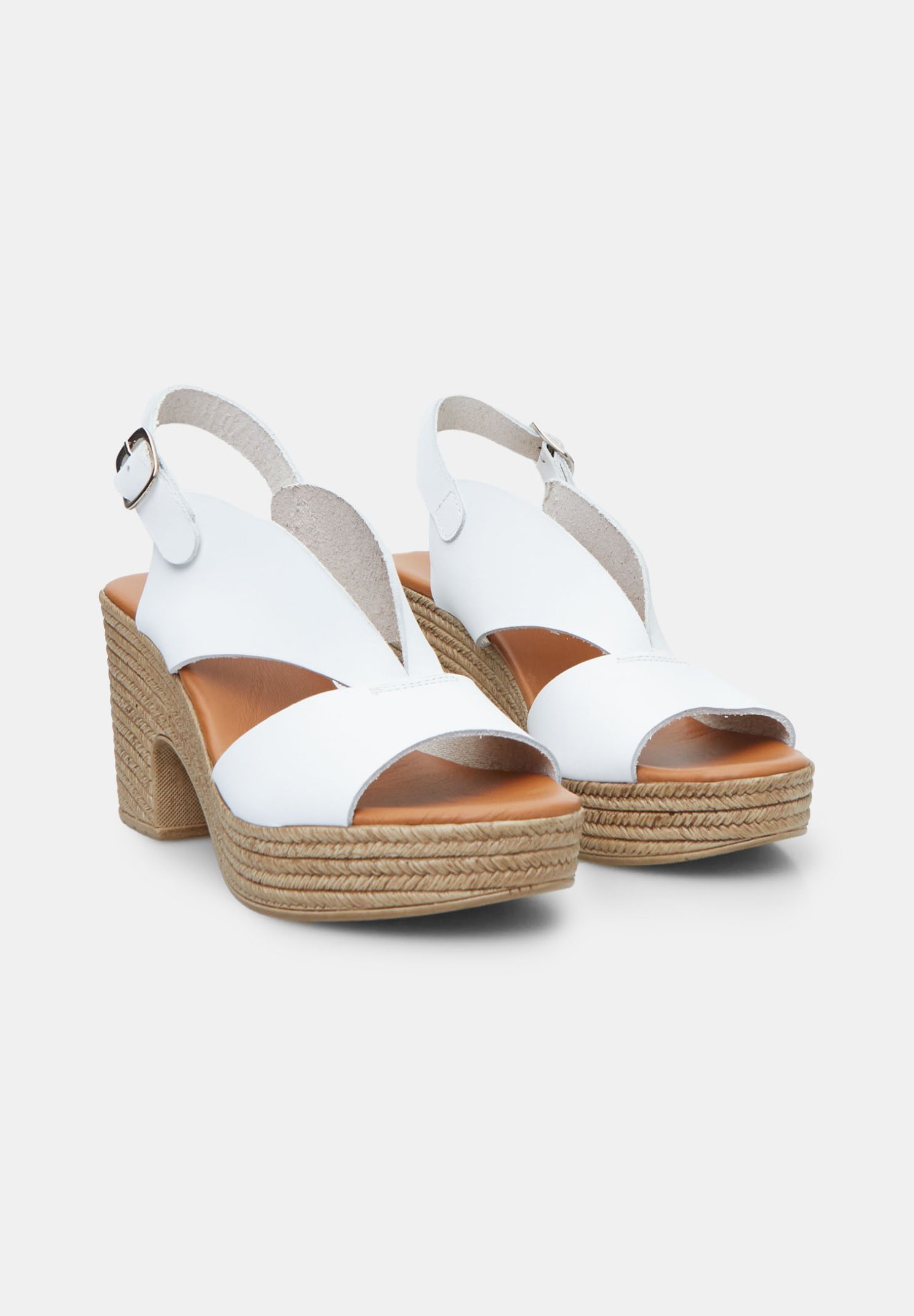 Sandales à talons hauts Bata - blanches