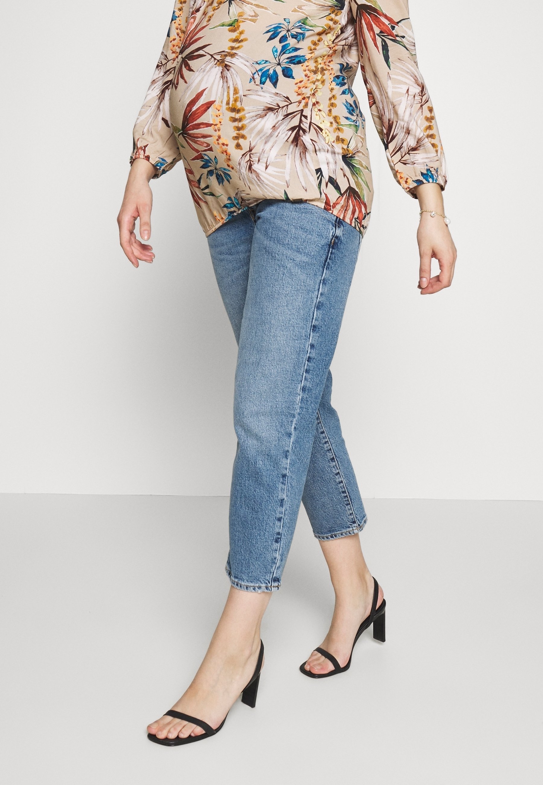 River Island zwangerschapsjeans skinny fit - donkerblauwe denim
