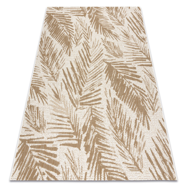 Dywan sizal FLAT 48977256 Liście Palmy - 80x150 cm