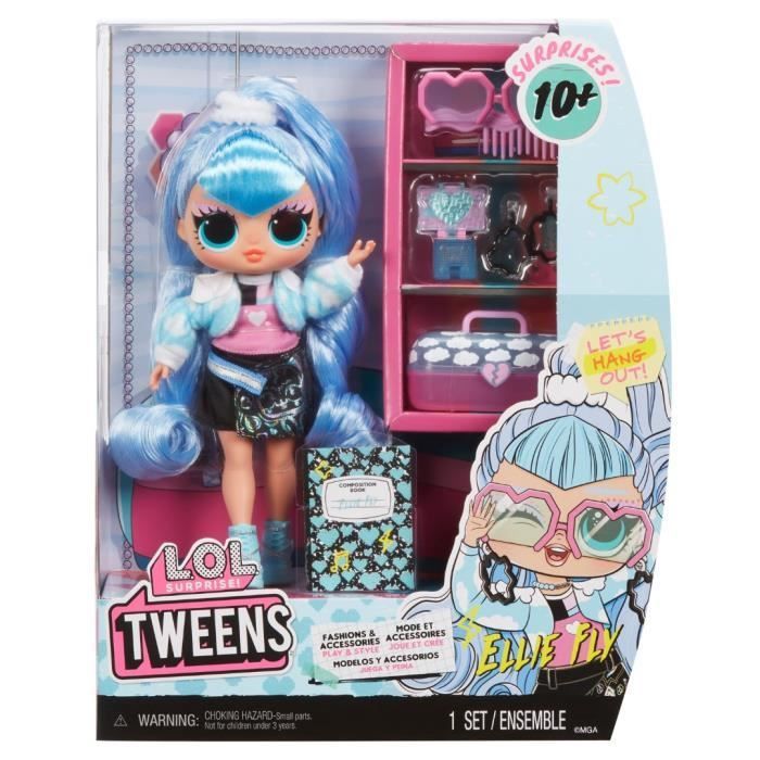 LOL Surprise Tweens - 24cm Articulated Fashion Doll - Ellie Fly - 2 Outfits and Several Accessories - Ages 4+