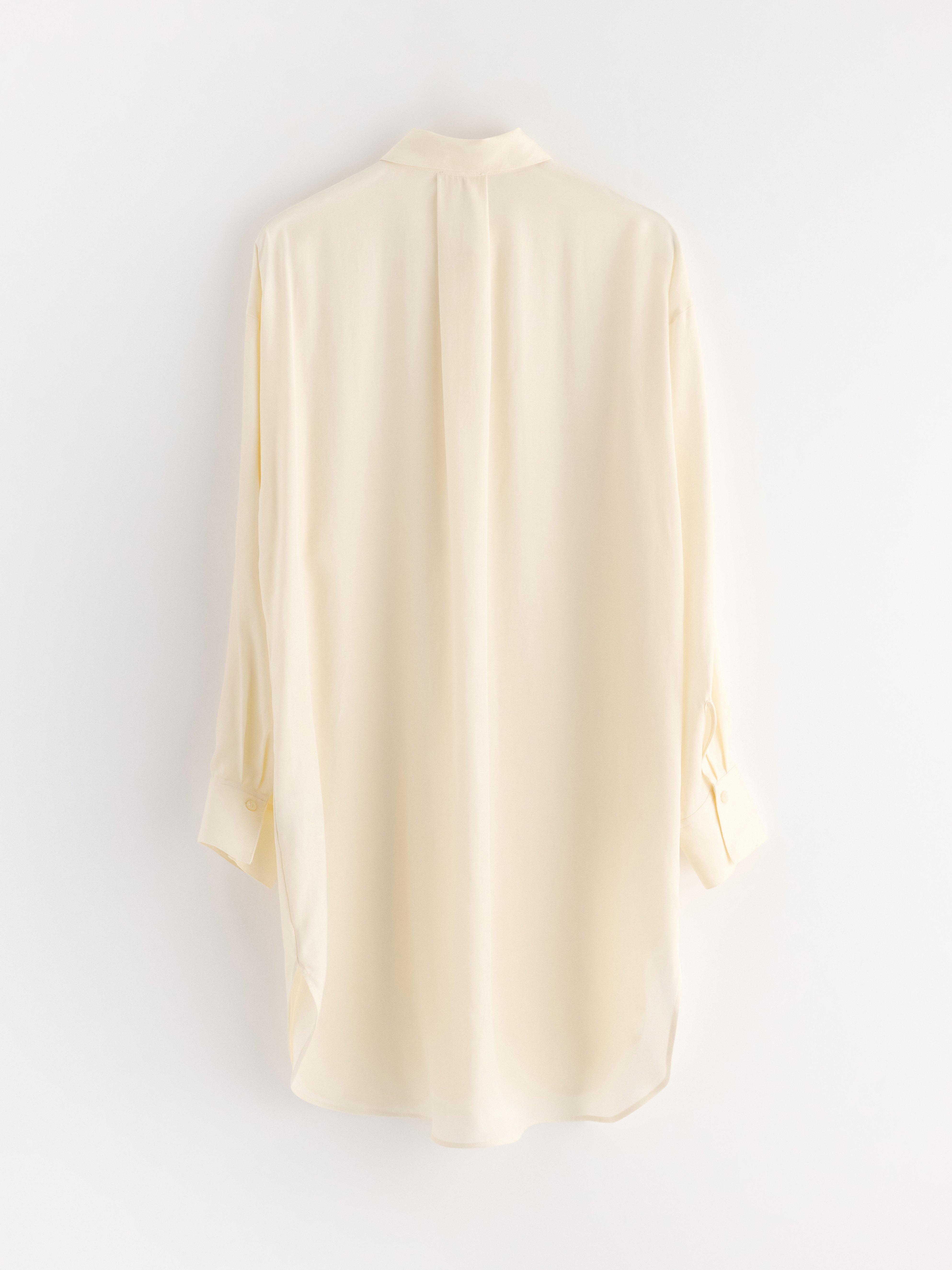 Camisa comprida Off white