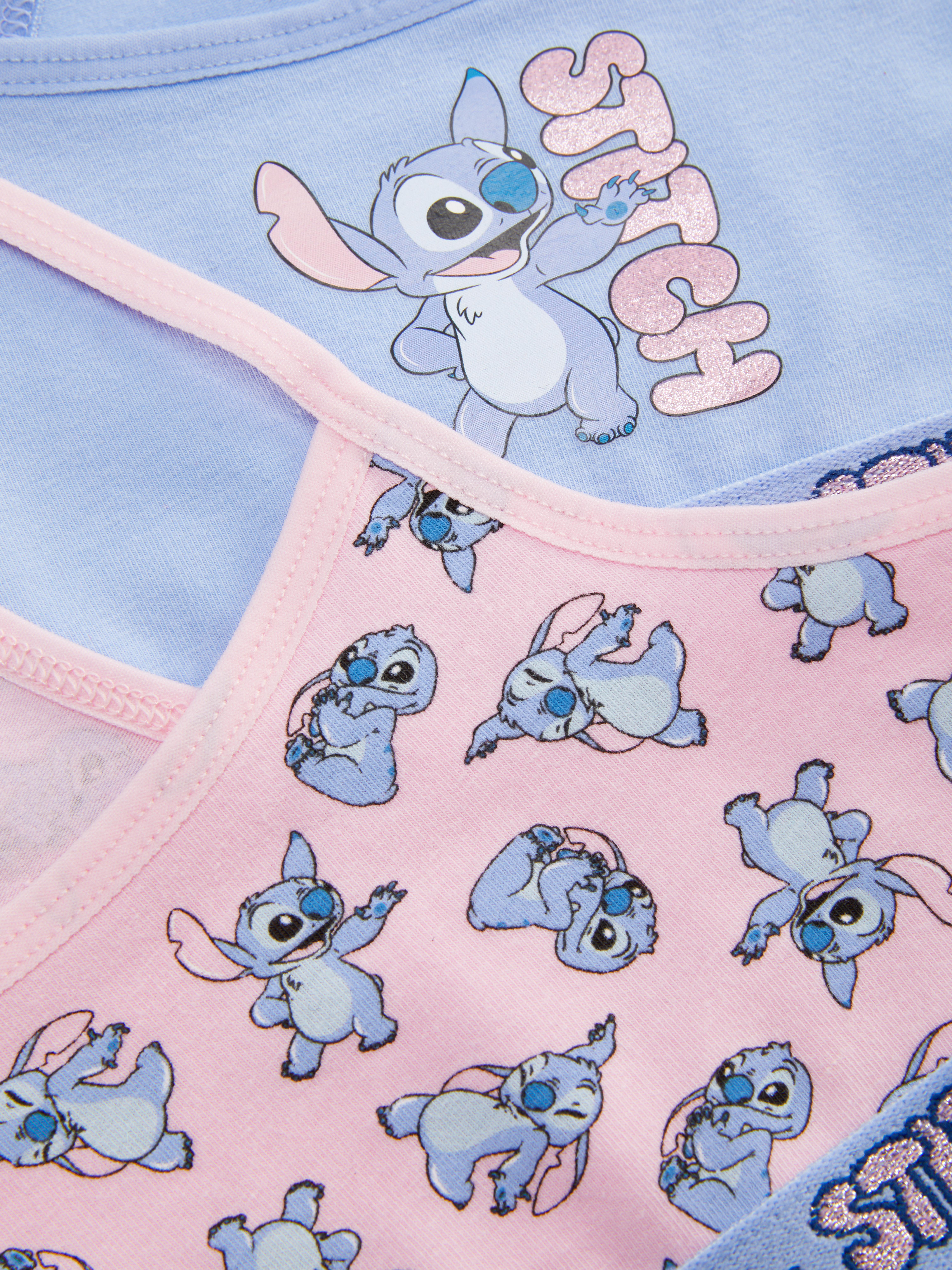 Topuri scurte Disney Stitch, set de 2 Un set de două topuri scurte de bază cu motive Stitch