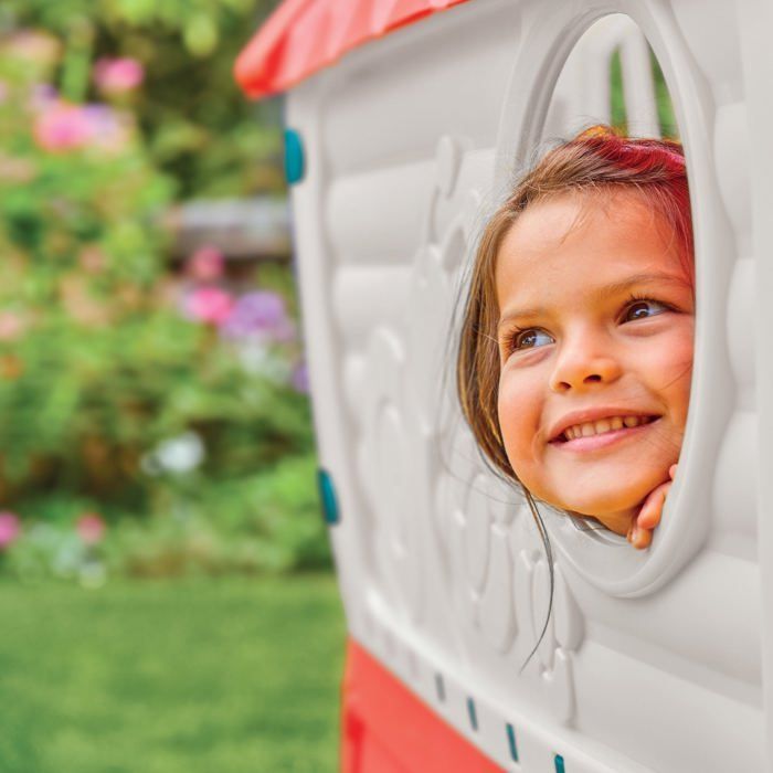 Playhouse - Dream House - Twilight - Plastic - Red - Self-assembly required