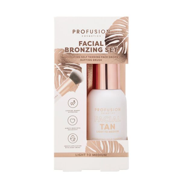 Profusion Cosmetics Ansiktsbronzingsett