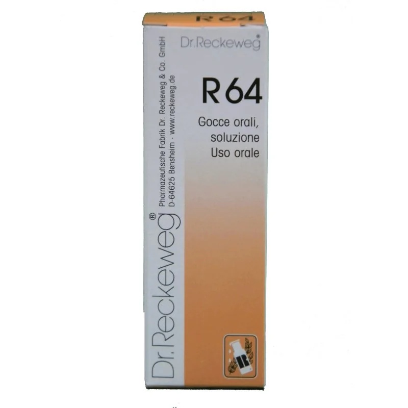Homeopathische orale druppels Dr. Reckeweg R64 22 ml