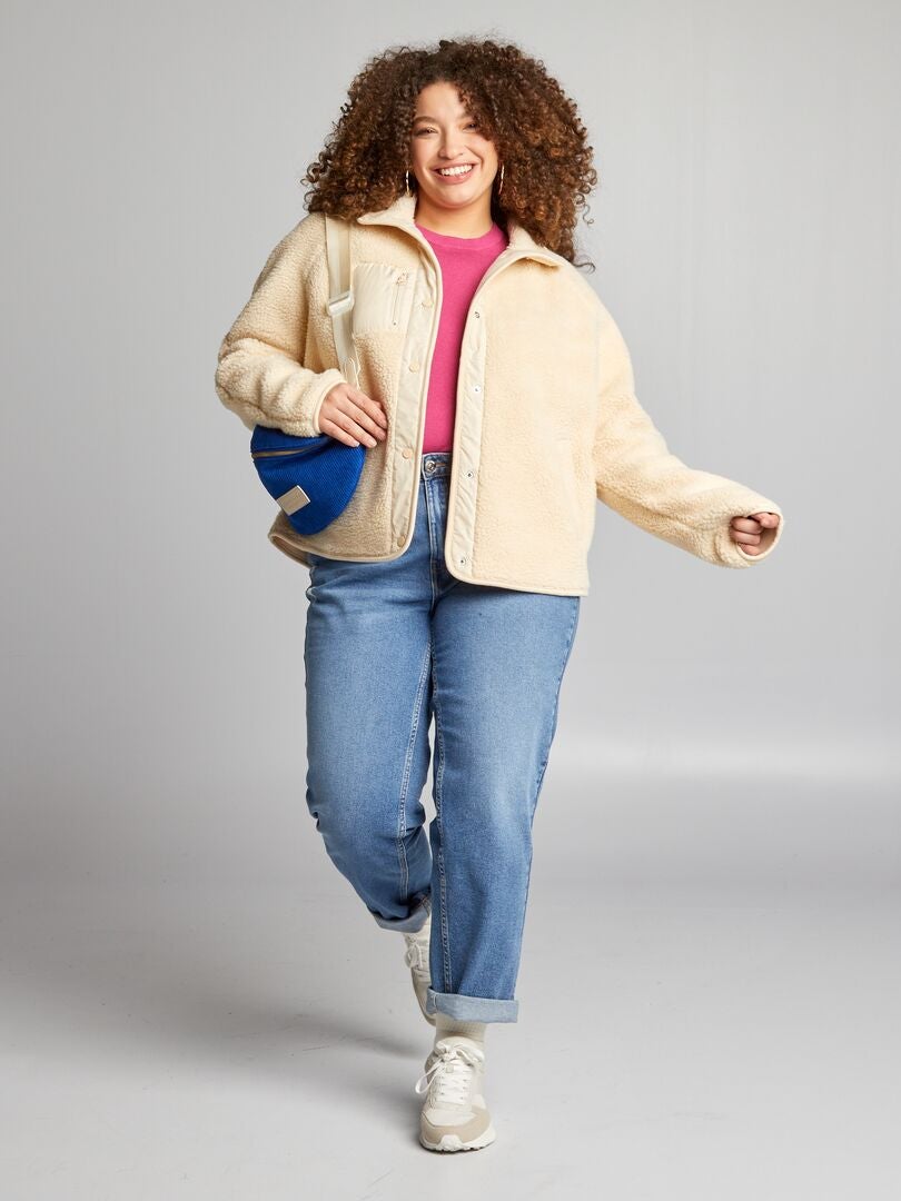 Sherpa-jas - BEIGE