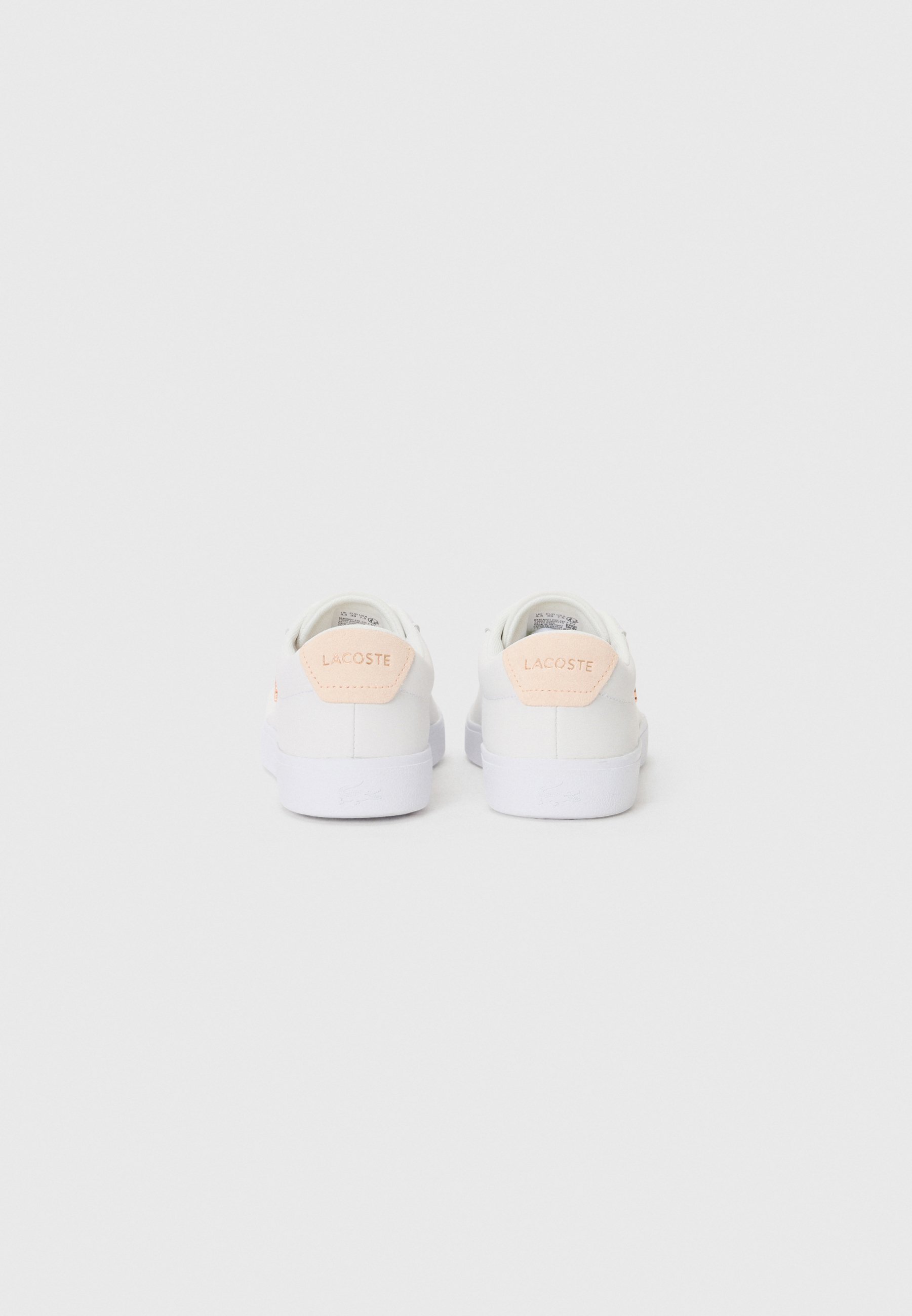 Lacoste BASESHOT EVO 225 - Sneakers - wit/lichtroze