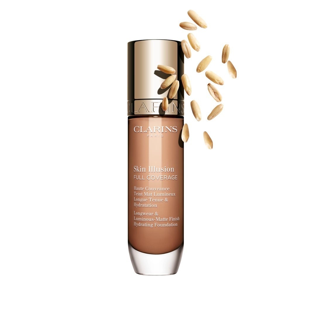 Clarins tekući puder Skin Illusion Full Coverage - 30 ml