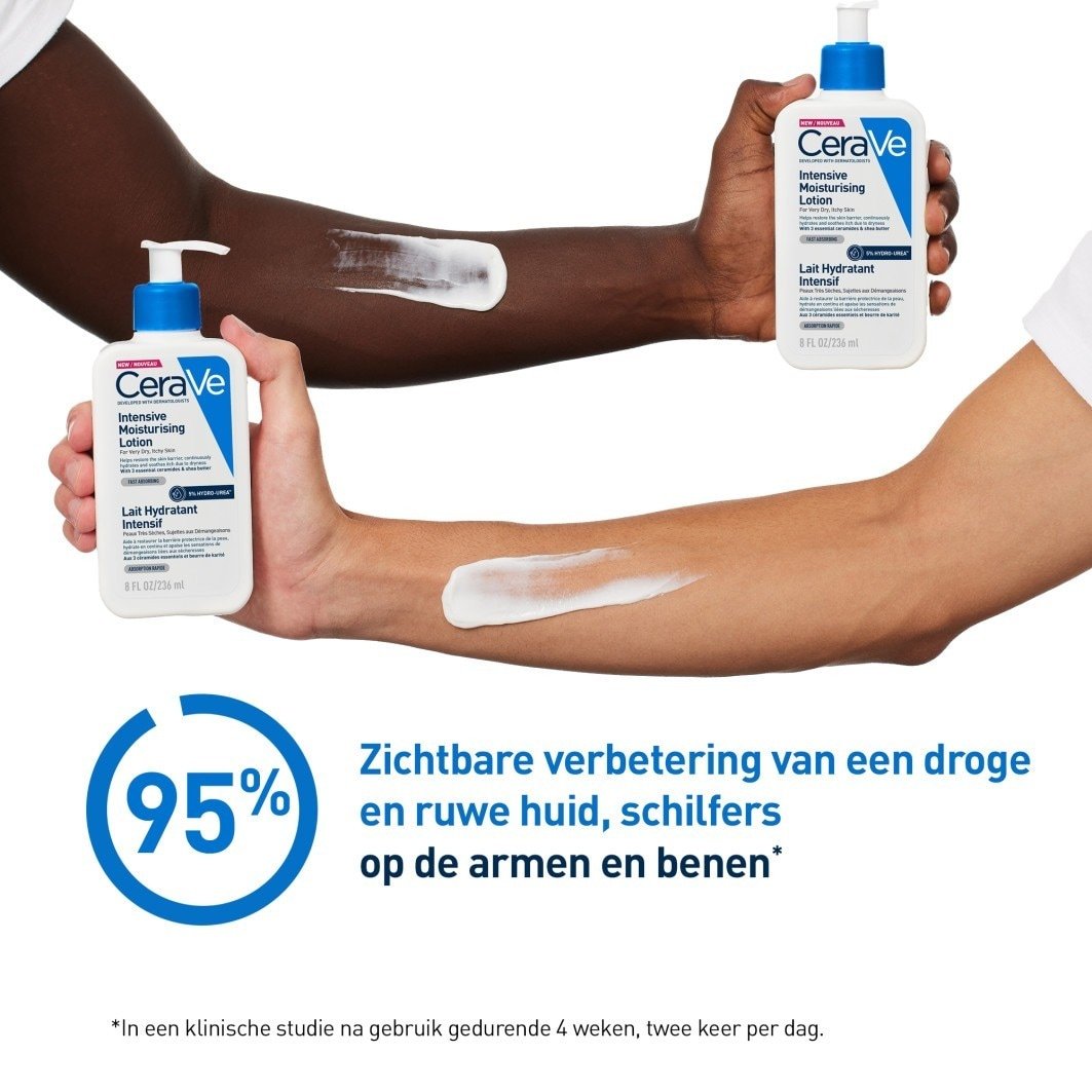 CeraVe Intenzívne hydratačné telové mlieko - 473 ml