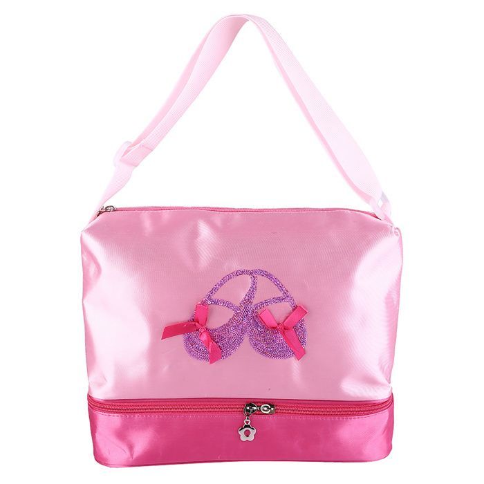 Bolso de ballet para niñas, bolso de bailarina infantil, bolso de hombro de baile con lentejuelas
