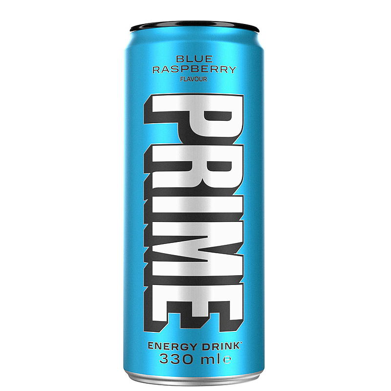 Prime Energy 330 ml Framboise bleue
