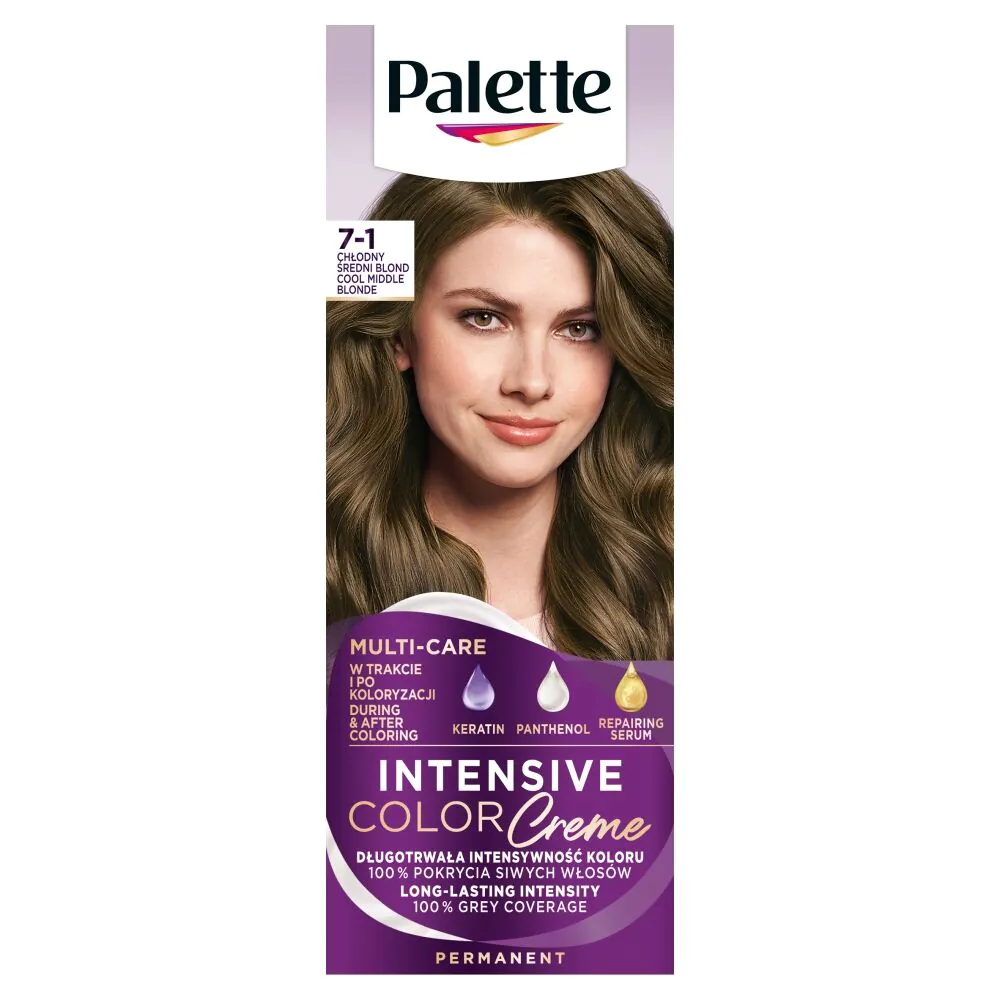 Palette Intensive Color Creme Farba do włosów Cool Middle Blonde