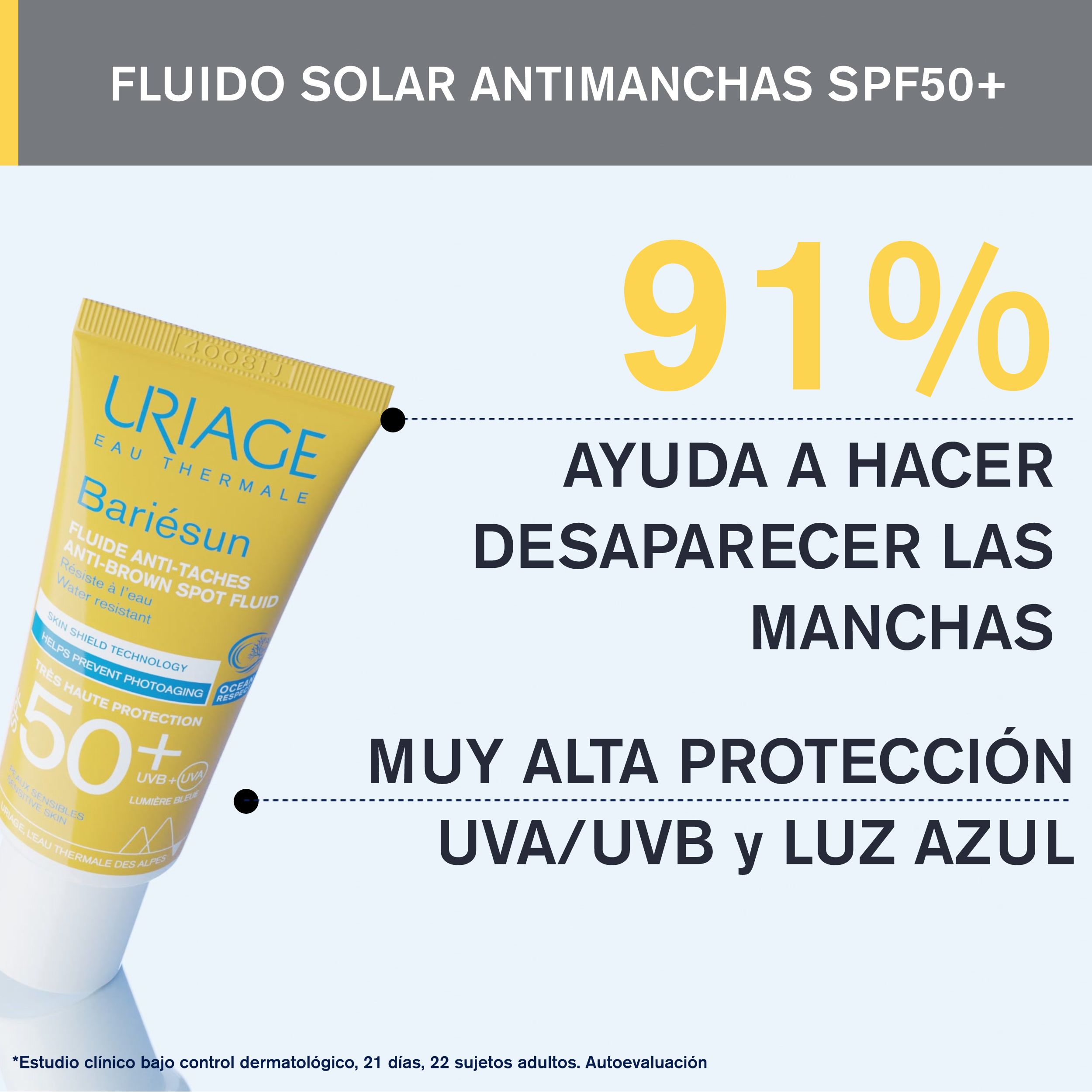 Bariésun fluid protiv tamnih mrlja SPF50 Ljekarna za zaštitu od sunca